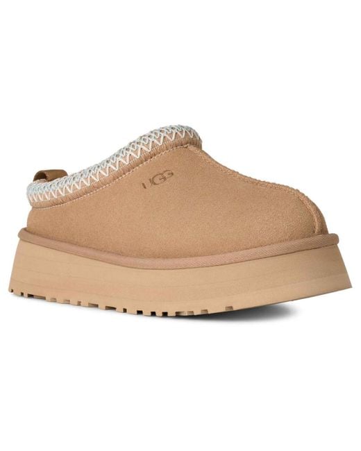 Ugg Natural Tazz Ii Platform Slippers