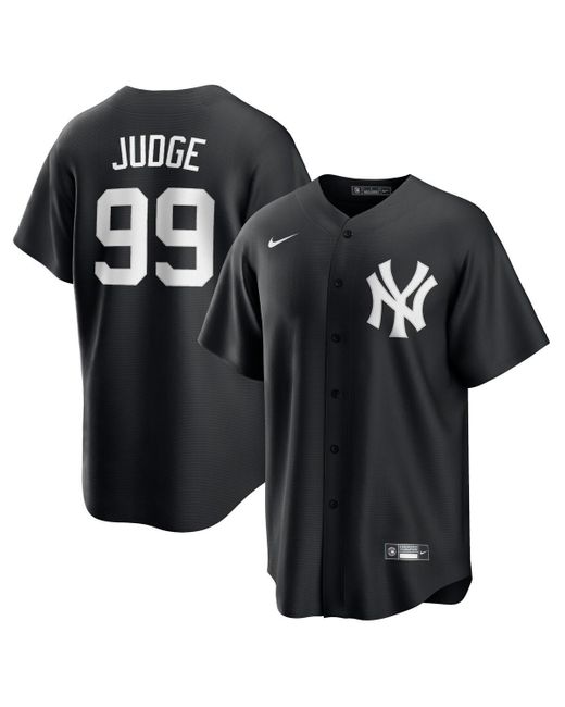 Nike Black Aaron Judge New York Yankees Official Replica Player Jersey for men