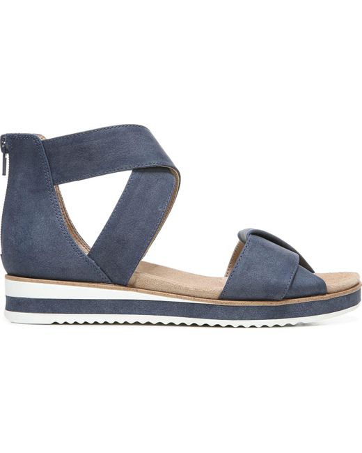 lifestride blue sandals