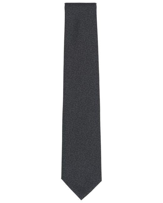 Perry Ellis Gray Papker Abstract Neat Pattern Classic Tie for men