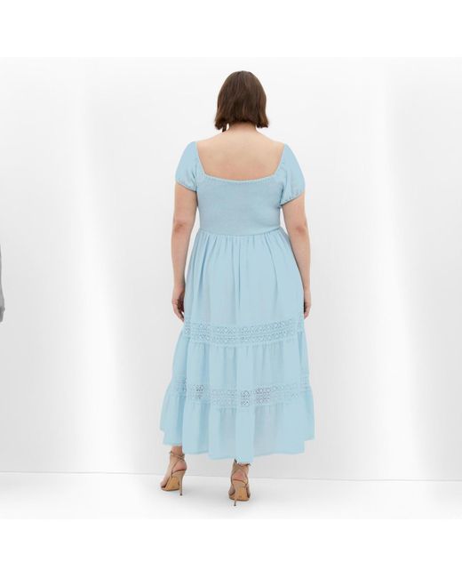 City Chic Blue Haven Dress