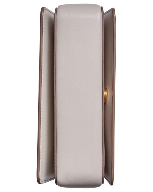 Donna Karan Gray Jericho Flap Shoulder