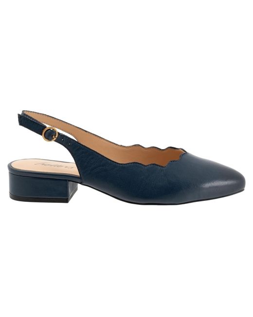 Trotters Blue Joselyn Flat