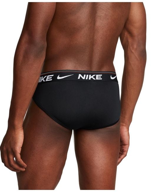Nike Black 3-pk. Dri-fit Ultra Comfort Briefs for men