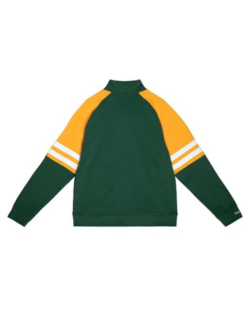 Mitchell & Ness Green Seattle Supersonics Mvp 2.0 Full-zip Track Jacket for men