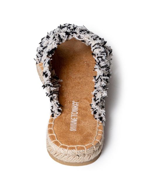 Minnetonka Multicolor Pearle Crossband Espadrille Sandals