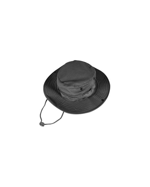 Multijoy Black Men Sun Hat Upf 50+ Bucket Cap Foldable Uv Protection Outdoor