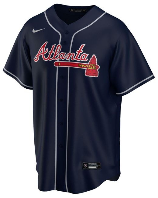 Nike Synthetic Ronald Acuna Atlanta Braves Official Player Replica