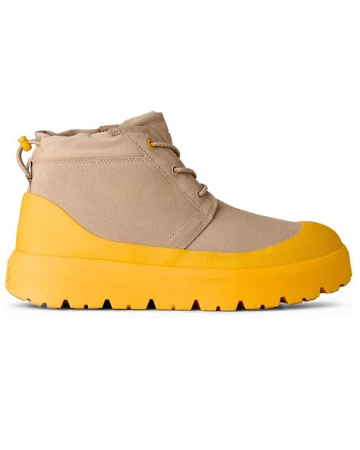 Ugg Yellow Neumel Weather Hybrid Chukka Boot for men
