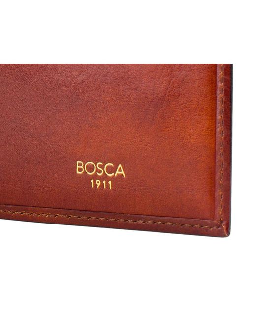 Bosca Red Old Leather Collection for men