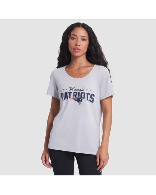 Nike White New England Patriots 2025 Rivalries Collection Slub Dri-fit T-shirt