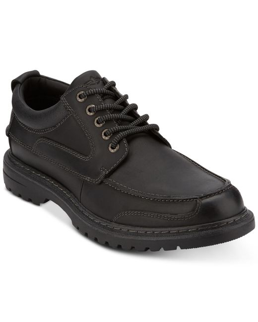 Dockers Black Overton ( Soft Oiled Crazyhorse) Shoes for men