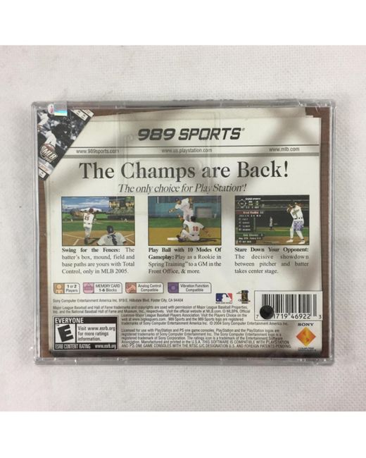 Sony Computer Entertainment Metallic Mlb 2005