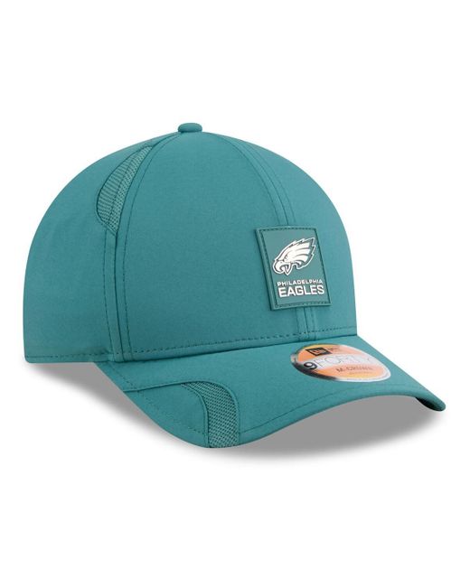 KTZ Blue Midnight Philadelphia Eagles 2025 Sideline M-crown 9forty Adjustable Hat for men