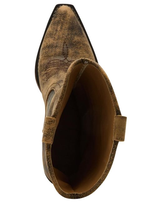 Steve Madden Brown Albany Western Cowboy Boots