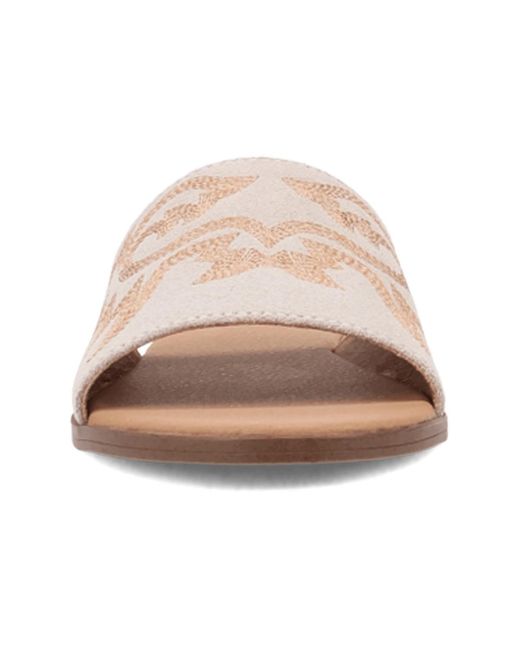 Dingo White Lasso Sandal