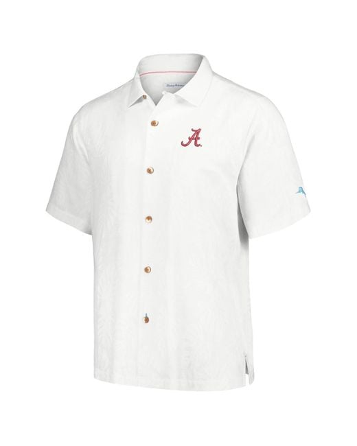 Tommy Bahama Alabama Crimson Tide Castaway Game Camp Button-up Shirt in ...