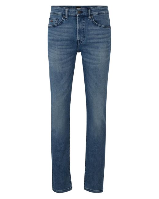 Boss Blue Boss By Soft Stretch Slim-fit Jeans for men