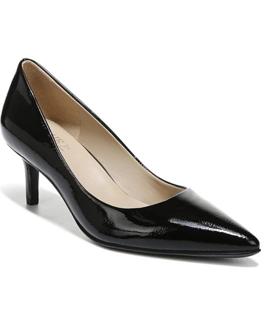 Naturalizer Black Everly Pointed Toe Pumps