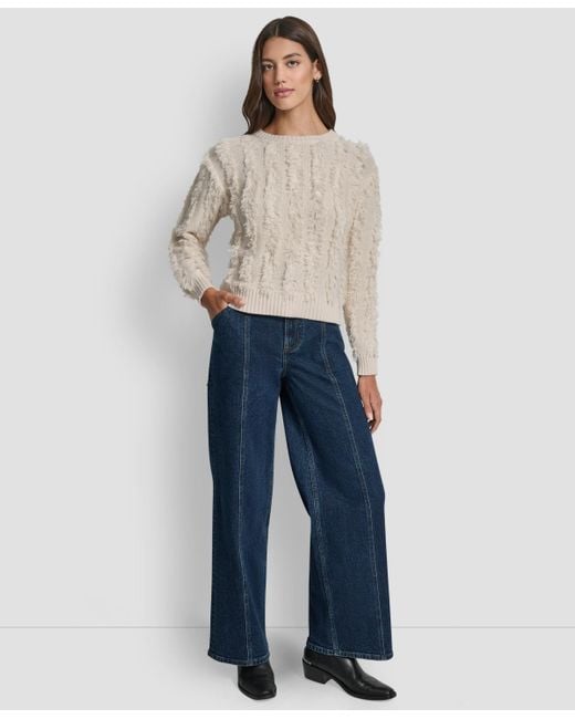 DKNY Natural Long Sleeves Sweater