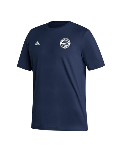 Adidas Blue Colombia National Team Crest T-shirt for men
