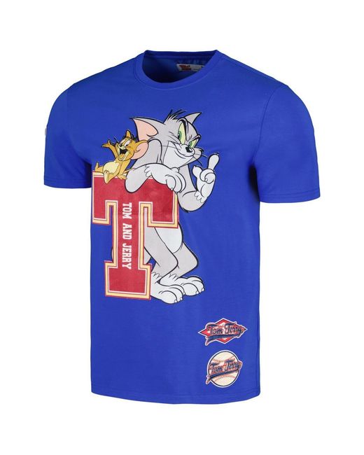 FREEZE MAX And Tom And Jerry University T-shirt in Blue | Lyst