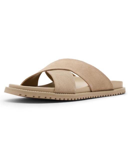 Steve Madden Brown Calisto Slip On Sandal for men