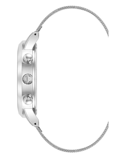 Steve Madden Blue Mesh Bracelet Watch for men