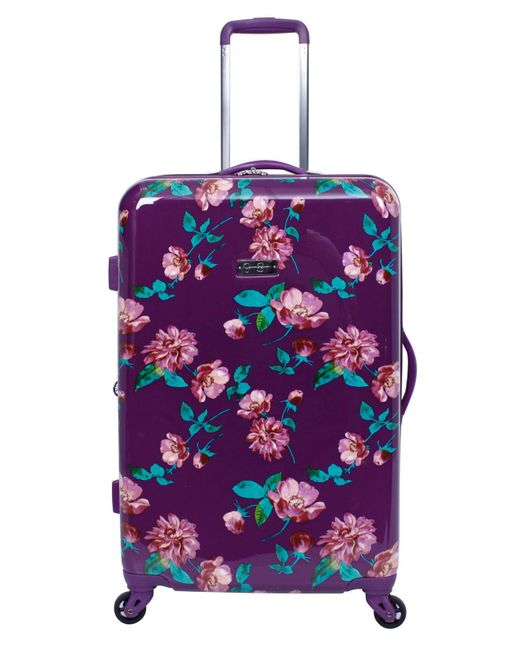Jessica Simpson Purple West Coast 29" Hardside Spinner Suitcase