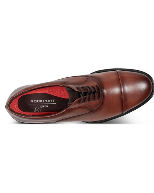 Rockport Keegan Dress Wing Tip Oxford Shoe in Brown for Men | Lyst