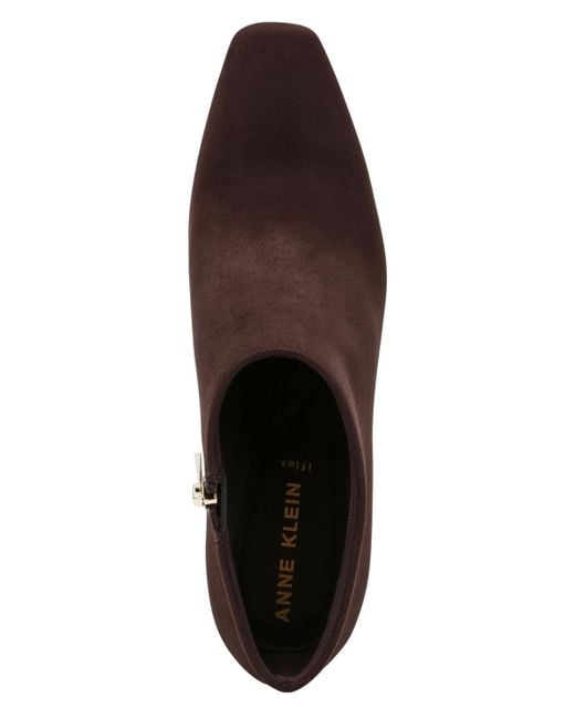 Anne Klein Brown Percy Snip Toe Shooties