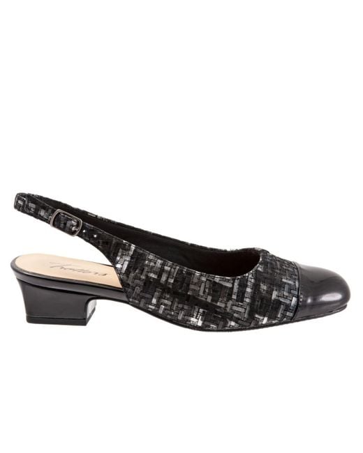 Trotters Women's DEA Slingback Pump - Black Dress Shoes (Size 10 N) - View #5