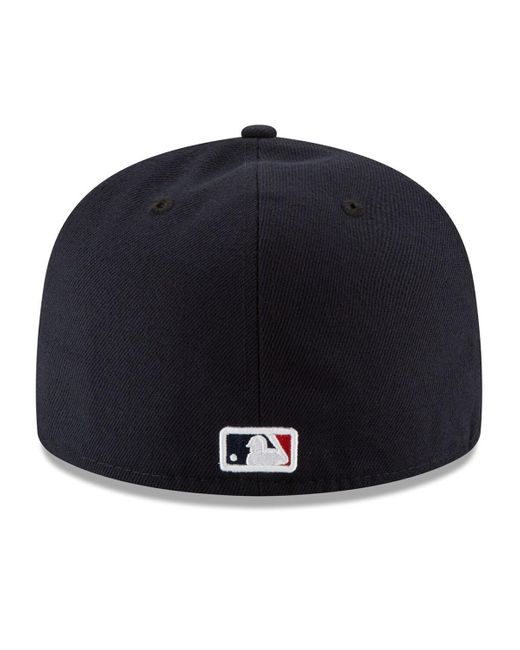 KTZ Blue Boston Red Sox 2024 Mlb World Tour: Dominican Republic Series 59fifty Fitted Hat for men