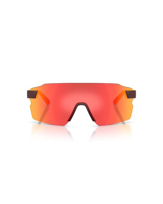 Scuderia Ferrari Red Rectangle Sunglasses