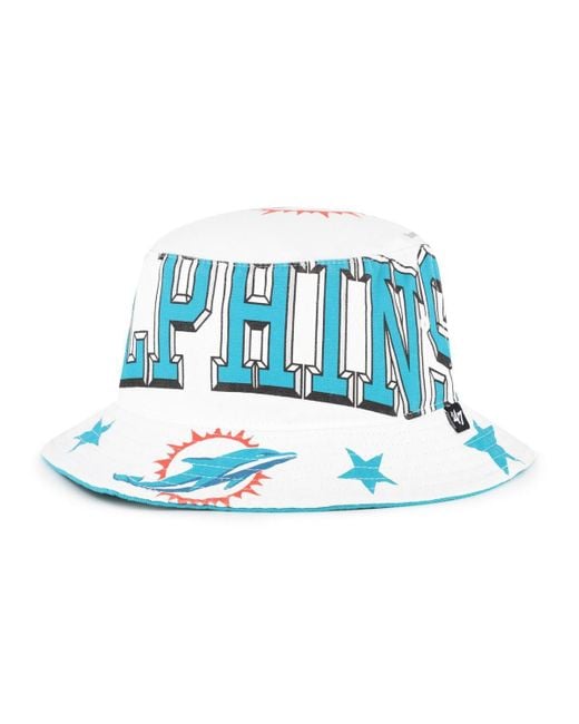 '47 Blue Miami Dolphins Energize Bucket Hat