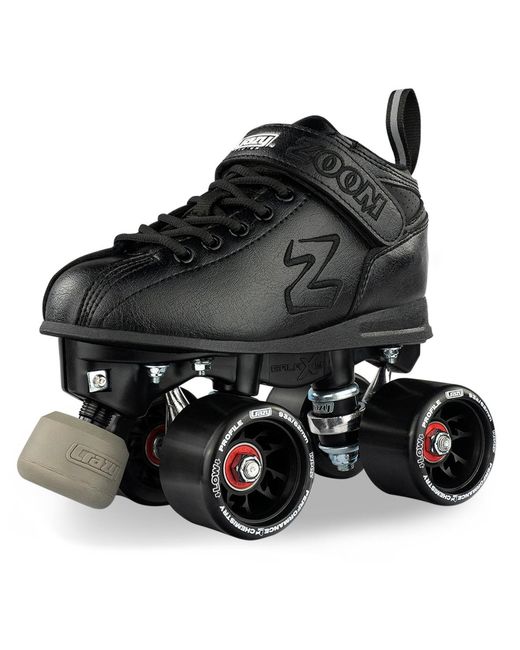 Crazy Skates Black Zoom Roller Skates
