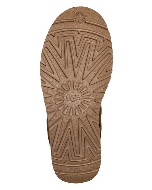 Ugg Brown Mini Bailey Bow Ii Slip On Boots