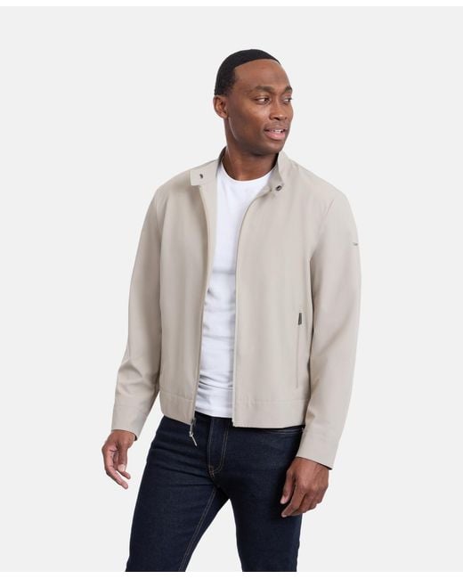 Calvin Klein Natural Mesh-lined Golf Jacket for men