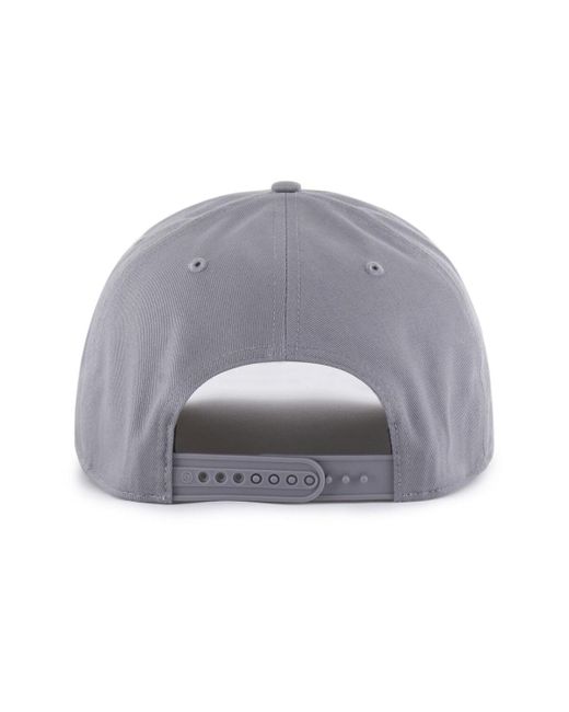 '47 Gray Boston Red Sox Foundational Hitch Adjustable Hat