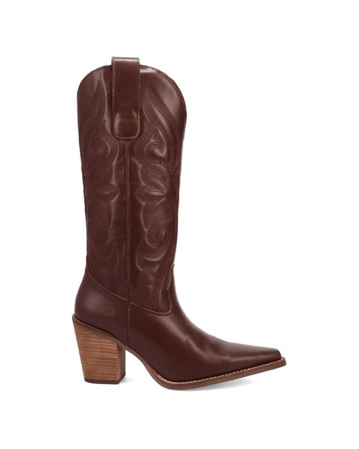 Dingo Brown Hensley Leather Boot