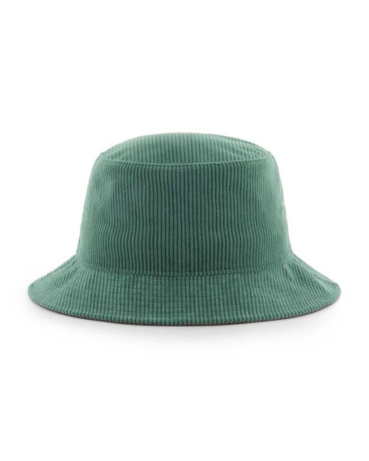 '47 Green New York Jets Thick Cord Bucket Hat for men