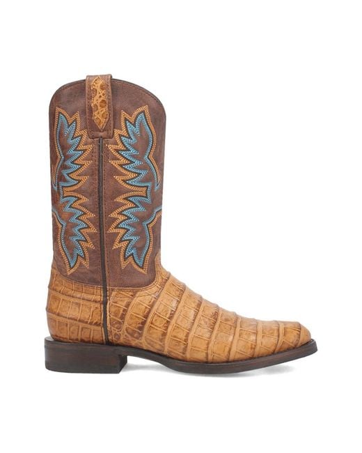 Dingo Brown Trail Boss Leather Boot for men