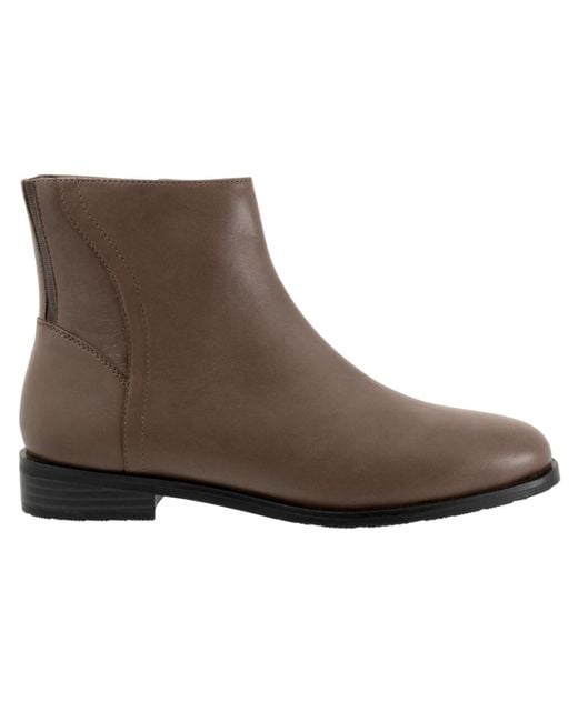 Trotters Brown Ava Boot