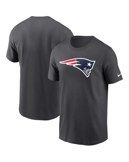 Nike New England Patriots Logo Essential T shirt in Black for Men Lyst