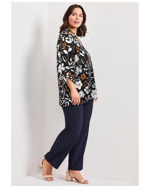Avenue Blue Audrey Ity Top