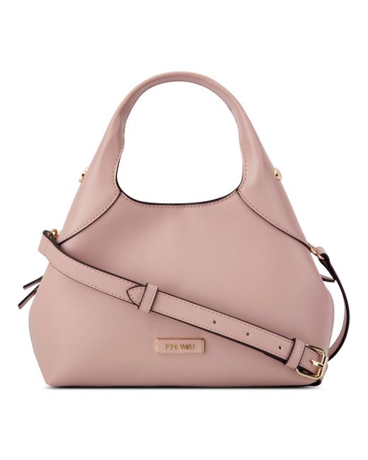 Nine West Pink Eamon Top Handle Crossbody Bag