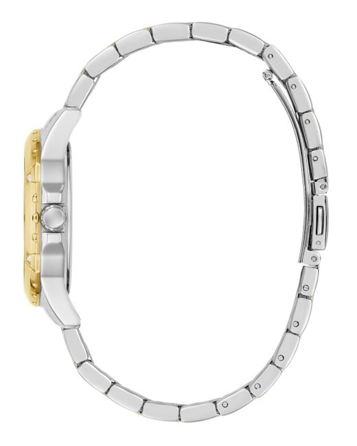 Guess Metallic Analog Watch