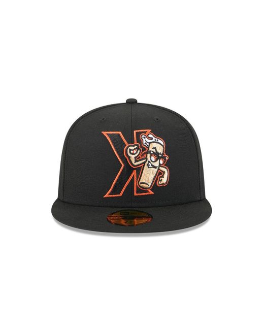 KTZ Black San Jose Giants Theme Nights 59fifty Fitted Hat for men