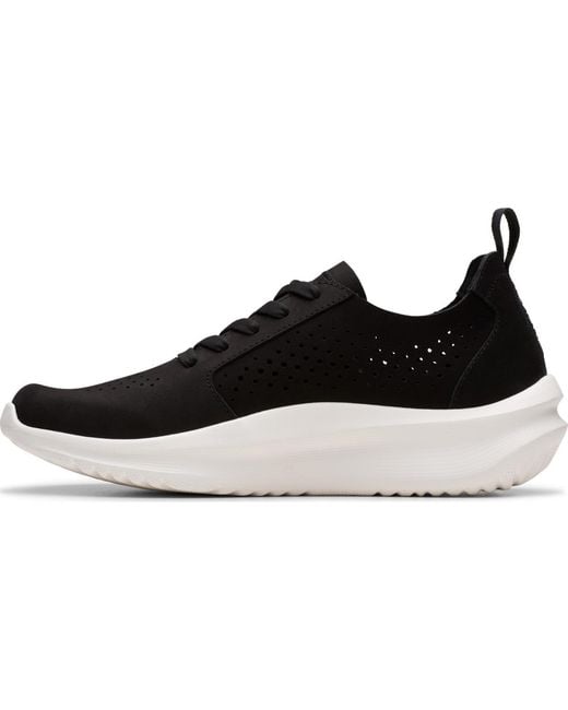 Clarks Black Solevana Style Cloudsteppers Sneaker