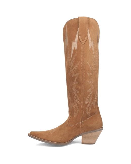 Dingo White Thunder Road Leather Boots